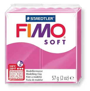 Fimo GDD Grupa Dystrybucyjna Daccar Soft, masa termoutwardzalna, modelina, amarantowa - Masy plastyczne - miniaturka - grafika 1