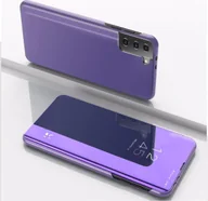 Etui i futerały do telefonów - König Design Etui kompatybilne z Samsung Galaxy S21 FE Plastikowe pełne etui na telefon komórkowy - Etui fioletowo-niebieskie - miniaturka - grafika 1