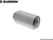 Chłodzenie wodne - Barrow Barrow G1/4 Zoll Verlängerung gerade MF 30 - silber - miniaturka - grafika 1