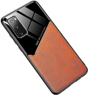 Etui i futerały do telefonów - Mocco Lens Leather Back Case for Apple iPhone 12 Pro Max Orange - miniaturka - grafika 1