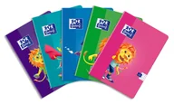 Zeszyty szkolne - Oxford Zeszyt A5/16k kratka 106952 Lion Fol A 10 - miniaturka - grafika 1