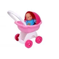 Domki dla lalek - Wózek dla lalki Technok - miniaturka - grafika 1