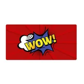 Podkładki na biurko - Podkładka ochronna na biurko WOW! komiks 120x60 cm - miniaturka - grafika 1
