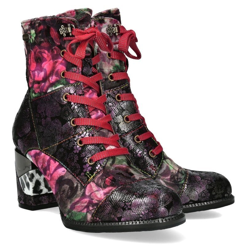 Botki damskie Laura Vita MAEVAO 02 MAUVE SL40020-2D R.39