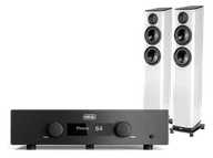 Zestawy stereo - Hegel H190v (czarny) + VELA FS407.2 (biały) - miniaturka - grafika 1