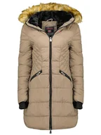 Kurtki damskie - ANAPURNA Parka "Bolmen" w kolorze szarobrązowym - miniaturka - grafika 1