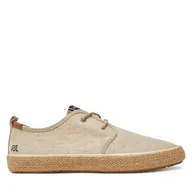 Espadryle męskie - Espadryle Pepe Jeans PMS10330 Écru - miniaturka - grafika 1