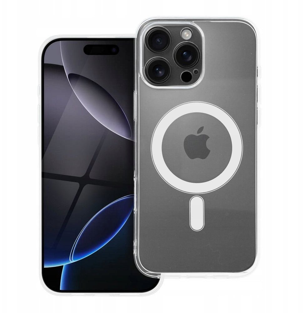 Futerał CLEAR CASE 2 mm do IPHONE 16 Pro Max kompatybilny z MagSafe camera protection transparentny