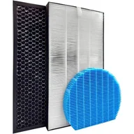 Filtry do oczyszczaczy powietrza - Filtry hepa wody węglowy do ocz. Sharp KC-D60EUW - miniaturka - grafika 1
