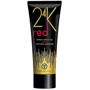 Power Tan, 24K Red Super Carrot Oil Tingle, 250ml - Balsamy i kremy do opalania - miniaturka - grafika 1