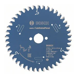 Bosch tarcza tnąca Expert for Laminated Panel 140 x 20 x 1,8 mm, 42 260864412 - Tarcze do pił - miniaturka - grafika 1