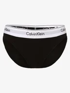 Majtki damskie - Calvin Klein Slipy Kobiety Bawełna czarny jednolity, S - miniaturka - grafika 1