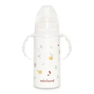 Butelki dla niemowląt - Butelka termiczna ze stali nierdzewnej ze smoczkiem Valencia 240 ml - miniaturka - grafika 1