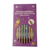 Akcesoria do gier planszowych - Djeco Kolory 12 pióra z metalu - miniaturka - grafika 1