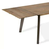 Stoły - Ibbe Design Prostokątny Blat Stolu Malaga na Wydłużenie Stołu Malaga, Brązowy, Drewno (Akacja), Drewniany Stół Kuchenny Stół do Jadalni Stół Obiadow.. - miniaturka - grafika 1