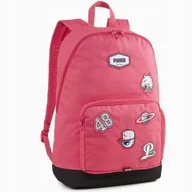 Plecaki - Plecak Puma Patch Backpack 090344 (kolor różowy) - miniaturka - grafika 1