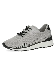 Caprice Skórzane sneakersy w kolorze szarym - Trampki damskie - miniaturka - grafika 1