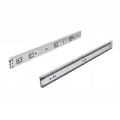 Zawiasy, okucia i inne akcesoria - Prowadnica kulkowa bez dociągu Solid II H45 L-400mm - miniaturka - grafika 1