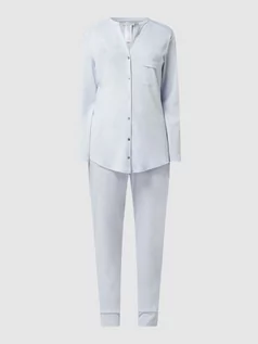 Bielizna nocna - Piżama z bawełny merceryzowanej model ‘Pure Essence’ - grafika 1