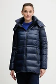 Kurtki damskie - Tommy Hilfiger kurtka puchowa kolor granatowy przejściowa WW0WW47355 - miniaturka - grafika 1