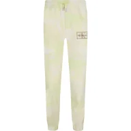 Spodnie i spodenki dla chłopców - CALVIN KLEIN JEANS Spodnie dresowe | Regular Fit - miniaturka - grafika 1