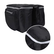 Sakwy rowerowe - Podwójna torba sakwa rowerowa na bagażnik 25L Strado - miniaturka - grafika 1