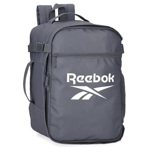 Reebok Ashland Plecak kabinowy szary 25x40x20 cm Poliester 17L by Joumma Bags