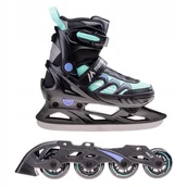 Łyżwy - DZIECIĘCE ŁYŻWY REGULOWANE 2W1 TORFIN MARTES 33-36 - miniaturka - grafika 1