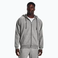 Bluzy męskie - BLUZA MĘSKA ROZPINANA SPORTOWA UNDER ARMOUR Rival Fleece Fz Hoodie 3XL - miniaturka - grafika 1