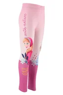 Legginsy - Kolorowe legginsy dla dziewczynki Disney Frozen rozmiar 110/116 cm - miniaturka - grafika 1
