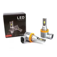 Żarówki samochodowe - H9 Żarówki Led 9V-30V Canbus Csp 2Szt 2X 4000Lm Białe Mocne - miniaturka - grafika 1