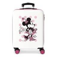 Walizki - Disney Have a Good Time Minnie So Beautiful Walizka kabinowa Różowy 38x55x20 cms Sztywne zapięcie z boku 35L 2 kg 4 koła Podwójne Bagaż Ręczny, Różowy, Talla única, walizka kabinowa - miniaturka - grafika 1