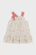 Sukienki i spódniczki dla dziewczynek - Mayoral sukienka niemowlęca kolor pomarańczowy mini rozkloszowana - miniaturka - grafika 1
