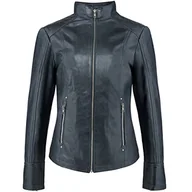 Kurtki męskie - Urban Leather modna skórzana kurtka Rt01, 4xl, czarny UR-250 - miniaturka - grafika 1
