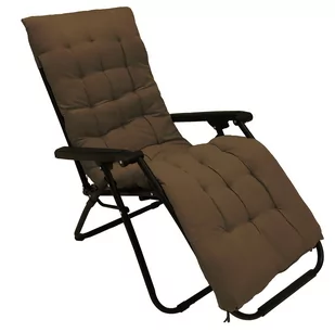 Poduszka materac turystyczny składany 160x52 na leżak łóżko polowe BRĄZ - Materace turystyczne - miniaturka - grafika 1