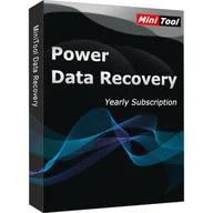 Programy użytkowe i narzędziowe - MiniTool Power Data Recovery Yearly (1 urządzenie / 1 rok) (Subskrybuj) - miniaturka - grafika 1
