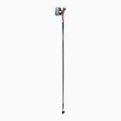 Kije trekkingowe - Kije nordic walking LEKI Smart Flash szaro-granatowe 65325401105 - miniaturka - grafika 1