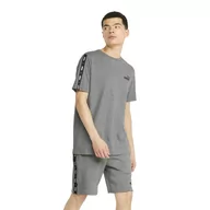 Koszulki męskie - Puma Koszulka Męska T-Shirt Ess Tape Tee Gray 847382 03 S - miniaturka - grafika 1