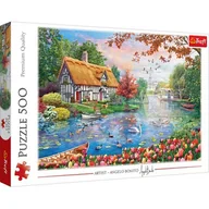 Puzzle - Puzzle 500 elementów Cicha przystań (37476). od 10 lat - miniaturka - grafika 1