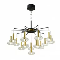 Lampy sufitowe - Italux Żyrandol PND-42773-16 z serii HASSELT - miniaturka - grafika 1