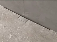 Odpływy liniowe - SpiroFlex Odwodnienie szczelinowe AquaSTEEL LS z rusztem do wklejenia glazury GL z mankietem hydroizolacyjnym 100cm - miniaturka - grafika 1