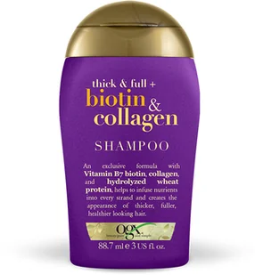 OGX organix Thick & Full + Biotin & Collagen Shampoo 3oz 88.7 ML - Szampony do włosów - miniaturka - grafika 2