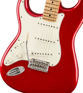Fender Player Stratocaster Left-Handed Maple Fingerboard Candy Apple Red - Gitary elektryczne - miniaturka - grafika 1