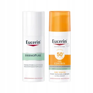 Eucerin DermoPure Krem do twarzy trądzikowej Żel przeciwsłoneczny SPF50 - Kremy do twarzy - miniaturka - grafika 1