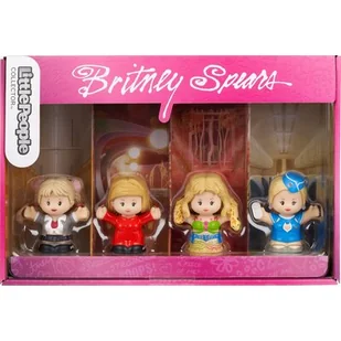 Zestaw figurek FISHER PRICE Little People Collector Britney Spears HYM18 - Gadżety dla graczy - miniaturka - grafika 1