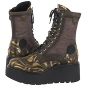 Botki damskie - Workery Złote 06720-25/00-8 (MA1257-b) Maciejka - miniaturka - grafika 1