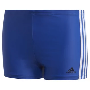 Kąpielówki męskie - Adidas, Kąpielówki, Fit BX 3S Y GE2034, niebieski, rozmiar 176 - grafika 1