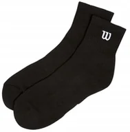 Skarpety termoaktywne - Wilson U QUARTER-LENGTH SOCK / BLACK WU00015511BKAL 0194979395936 - miniaturka - grafika 1