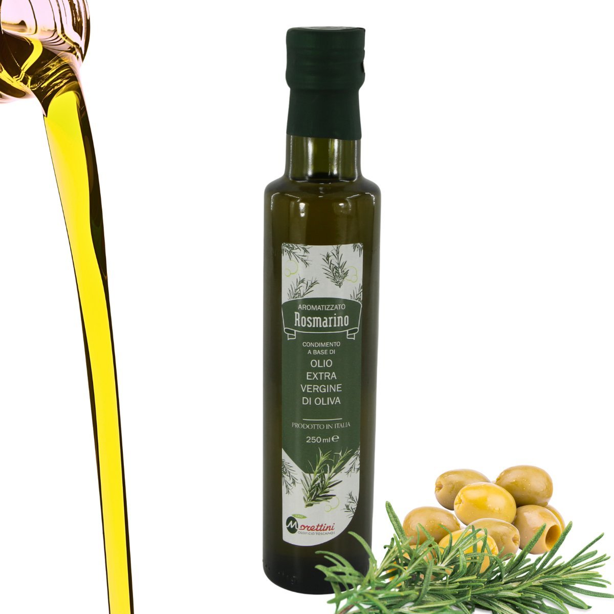 MORETTINI aromatyzowana oliwa z oliwek smak ROZMARYN 250ml Toskania Włochy