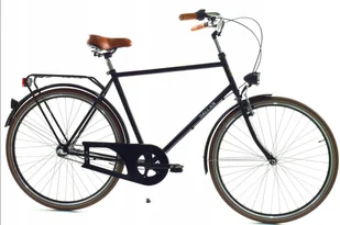 Dallas Bike Holland City 3spd 28 cali Męski Czarny z brązem - Rowery - miniaturka - grafika 1